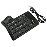 USB Numeric Keypad with 19 Keys + Space Bar for Laptops (Manufacturer Part  ....