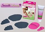 Smooth Away Hair Removal Bundle - 2 Applicators + 16 Pads + Hair Inhibitor Moisturizer