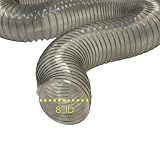PVC Flexduct (Light Duty) Clear - Vent Hose - 10