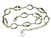 Apparel : Oval Metal Chain Belt