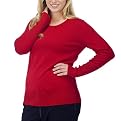 Mossimo&reg; Black Plus Ultrasoft Crew Sweater -Red