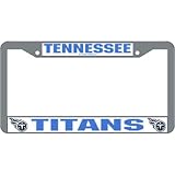 Tennessee Titans NFL Chrome License Plate Frame