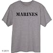 Distressed Marines Novelty T Shirt