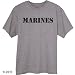 Distressed Marines Novelty T Shirt