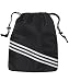 adidas Golf University Drawstring Shoe Bag One size, BLACK