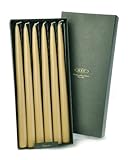 IMAGE OF Root Unscented Hand Dipped Taper Candles, 12-Inch Tall, Box of 12, Beeswax