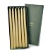 Root Unscented Hand Dipped Taper Candles, 12-Inch Tall, Box of 12, Beeswax