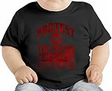 Protest Against The Rising Tide Of Laziness オーガニックベビーTシャツ 12 - 18 Months