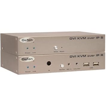 【クリックでお店のこの商品のページへ】Gefen EXT-DVIKVM-LAN DVI KVM over IP (Gefen EXT-DVIKVM-LAN) by Gefen [並行輸入品]： 家電・カメラ