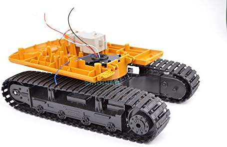 Robot Tank excavator Chassis crawler digger rugged strong left and right turning DIY SN1000