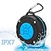TOPROAD Shower Speaker, Wireless Water-Resistant Speaker with IPX7 HD Sound, Suction Cup, Speakers Built-in Mic, Hands-Free Speakerphone for iPhone, iPad and Android Phones