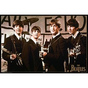 Young Band Music The Beatles Young Band Music Poster Print