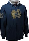 Notre Dame Fighting Irish Youth Navy Retro Full Zip Hooded Sweatshirt