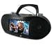 Magnasonic MDVD500 Portable CD/DVD Player Boombox with 7 -Inch Widescreen LCD, AM/FM Radio, Karaoke Function and MP3/WMA/MPEG4 Playback (Black)