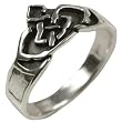 Celtic Irish Friendship / Love Claddagh - Sterling Silver Ring
