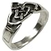 Celtic Irish Friendship / Love Claddagh - Sterling Silver Ring