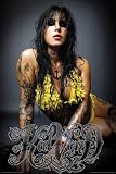 KAT VON D POSTER Hot Sexy Shot - Tattoo RARE 24X36