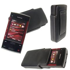 Leder-Etui Black Box H�lle Nokia X3