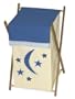 Baby and Kids Clothes Laundry Hamper for Stars and Moons Bedding