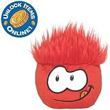 Disney Club Penguin Red 4'' Pet Puffle - Adventurous
