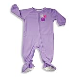 Wonder Kids - Infant and Toddler Girls Heavy Weight Blanket Sleeper With Feet, Lavender
