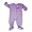 Wonder Kids - Infant and Toddler Girls Heavy Weight Blanket Sleeper With Feet, Lavender (Size 12Months)