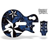 Guitar Hero 3 Faceplate Skin for Nintendo Wii - North Star Blue