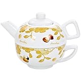 TEA FOR ONE PRALINES TEEKANNE TEETASSE PORZELLAN PRALINEN