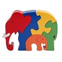 Elephant Family Puzzle - Safe, Non-toxic, Fun
