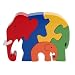 Elephant Family Puzzle - Safe, Non-toxic, Fun