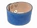 Genuine Leather Thick Retro Faded Blue Bracelet
