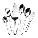 Lunt William and Mary Sterling Silver Flatware 6-Piece Hostess Set