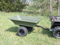Swisher 20 Cubic Feet ATV Poly Dump Cart #12008