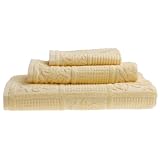 Bianca Butterfly Bath Towel, Yellow