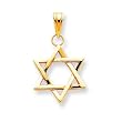 14K Star of David Pendant