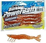 4 Saltwater Powerbait Shrimp 6per Pk. New Penny