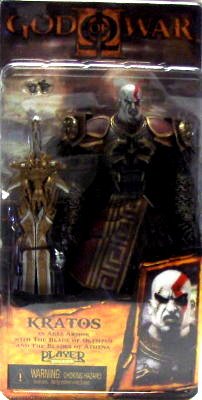 NECA God of War 2 Video Game Action Figures Series 1 Kratos with Ares Armor [Version 2]