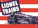 Lionel 1942, Tin Sign, 16x12.5