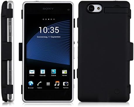 kwmobile Battery case for Sony Xperia Z1 Compact Capacity: 3200mAh output: 5V/500mA. Extend the battery life of your Sony Xperia Z1 Compact by miles!