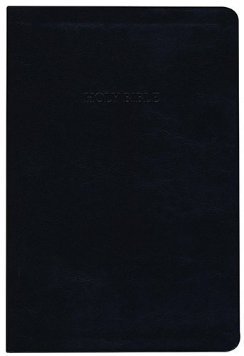 Large Print Thinline Reference Bible-KJV (Large Print edition) [Leather Bound]