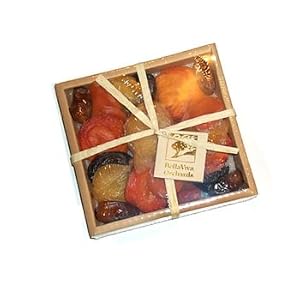 Natural Kraft Fruits of California Tray, 12oz by Bella Viva Dried Fruit