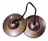 Ding Sha Tibetan Cymbals on Leather Strap