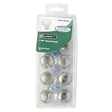 Liberty Hardware P50154A-STN-B1 Round Knob, 10 Piece Value Pack, 1-1/4-Inch Diameter, Satin Nickel