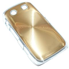 Hochwertige Designer Aluminium Case Cover Schale Schutz Etui Tasche Gold f�r BlackBerry Torch 9860 - RBrothersTechnologie