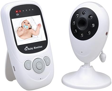 LeGow Baby Monitor 2.4 inch LCD IR night vision Baby Phone with 2 way talk 4 Lullabies Temperature monitor