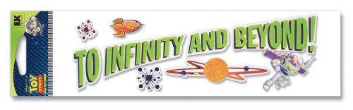 Ek Success Disney DCGIJ12 Toy Story Buzz Title 3-D Sticker