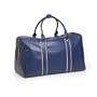 Olive N Figs Blue Leather Weekender/Duffle
