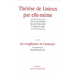 Th�r�se de Lisieux par elle-m�me, tome 2 : Amour confiance