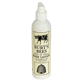 Burt's Bees Milk & Honey Body Lotion with Vitamin E & Aloe, 7-Ounce Bottles (Pack of 6)