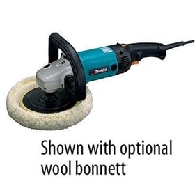Makita 9227CY 10 Amp 7-Inch Variable Speed Electronic Sander Polisher by Makita